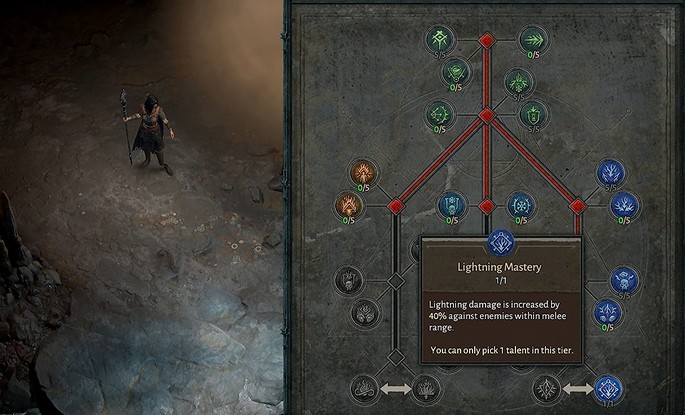 Árbol de talentos Diablo 4
