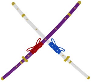 Blox Fruits Mejores espadas del Tercer Mar - Cursed Dual Katana