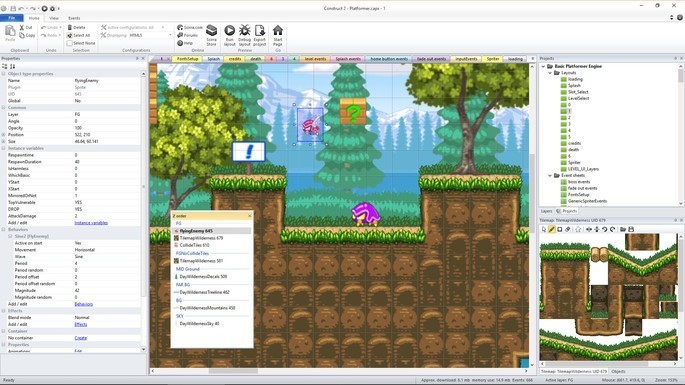 Programs to create video games - Construct 3