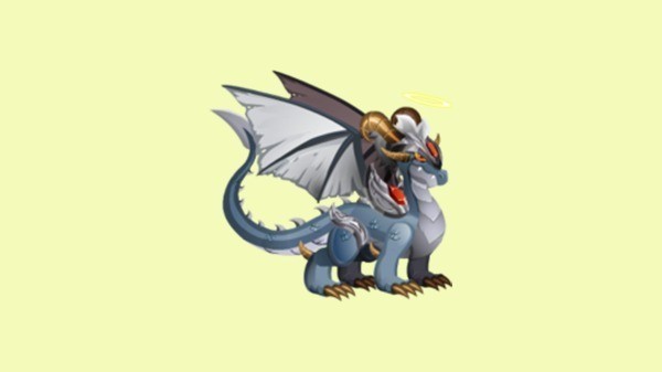 Dragones Luz - Dragón Ángel Caído de Dragon City