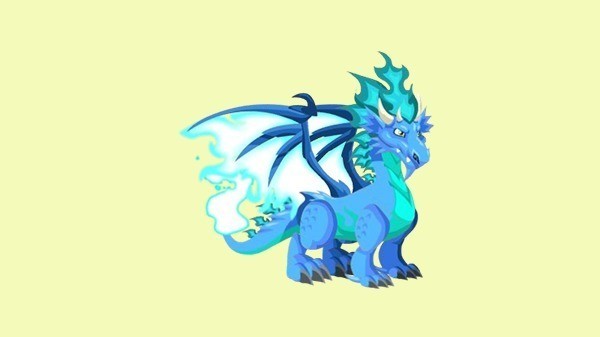 Dragones Raros - Dragón Fuego Fresquito de Dragon City