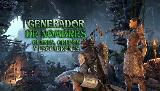Generador de nombres para clanes, teams, grupos y escuadrones