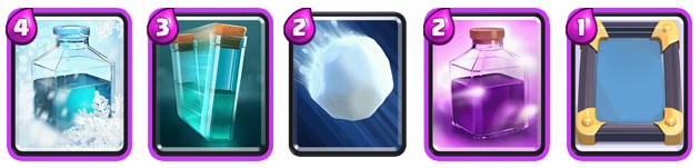 Hechizos no dañinos de Clash Royale