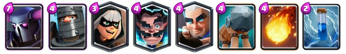 Mazo 8 Arena 13 Clash Royale