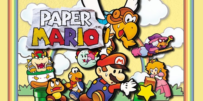 Paper Mario - Mejores juegos de la Nintendo 64