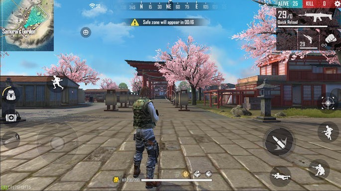 Samurai's Garden - Bermuda Free Fire