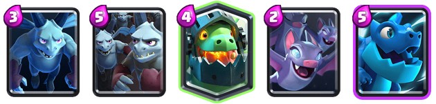 Tropas aéreas de Clash Royale